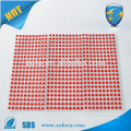 High quality custom irreversible water indicator sensitive sticker change colour